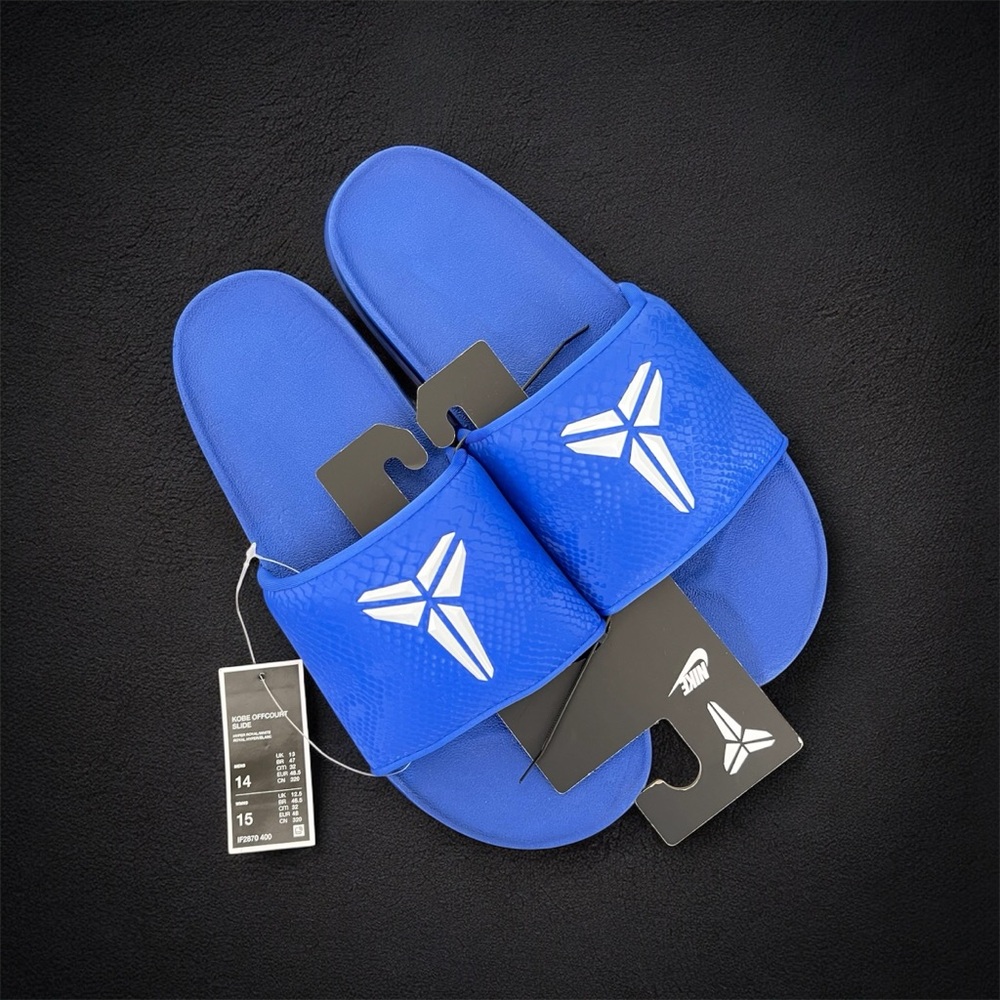 ✔️New✔️ NIKE Kobe Bryant x Offcourt Slide Dodgers
